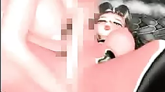 Shemale Handjobs with Big Tits in 3D Hentai