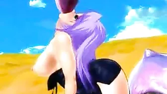 Ass-Licking Hentai Girl Gets Fucked by Monster in 3D
