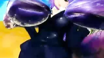 Ass-Licking Hentai Girl Gets Fucked by Monster in 3D