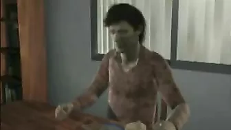 3D Hentai Girl Gets Hot Oral Sex from Big Cock Outdoors