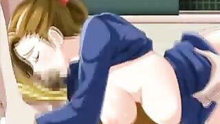 Busty Hentai Princess Fucked by Ghetto Shemale in 3D Anime