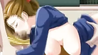 Busty Hentai Princess Fucked by Ghetto Shemale in 3D Anime