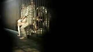 Roped Bondage 3D Hentai Group Fuck in Jail