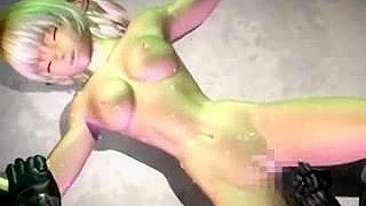 Caught in the Act! Busty Fingers Her Hot Fiancé in 3D Vhentai