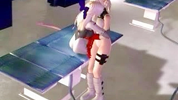 Shemale Porn Comic with Big Tits, Deep Poking and Cream Pie