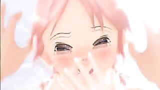 Busty Hentai Bride Gets Roughly Fucked by Her 3D Animated Lover and Cums Hard!