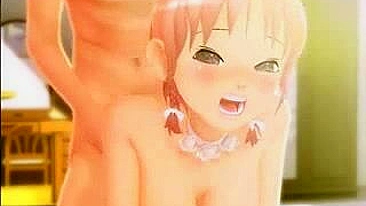Busty Hentai Bride Gets Roughly Fucked by Her 3D Animated Lover and Cums Hard!