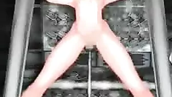 Bondage 3D Hentai Girl Handjobs, Shemale, Bondage, 3D, Anime