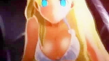 Futa with Huge Boobs Fucks in 3D Hentai