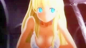 Futa with Huge Boobs Fucks in 3D Hentai