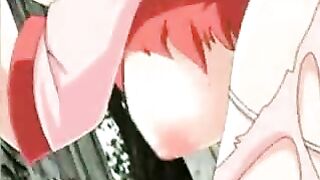Bound and Stacked - Shemale Takes on Chained Busty Hentai