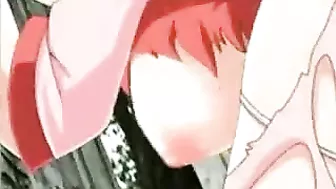 Bound and Stacked - Shemale Takes on Chained Busty Hentai