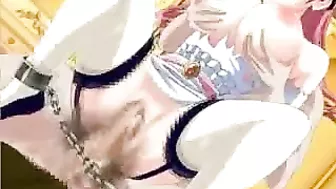 Bound and Stacked - Shemale Takes on Chained Busty Hentai