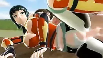 Japanese Shemale Rides Hot Dick in 3D Anime