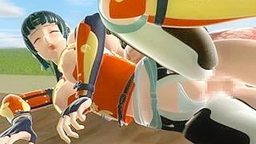 Japanese Shemale Rides Hot Dick in 3D Anime