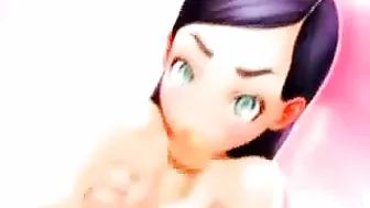 Busty 3D Hentai Cutie Hot Tittyfucked