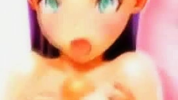 Busty 3D Hentai Cutie Hot Tittyfucked