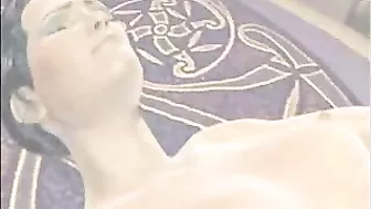 3D Hentai Girl Gets Licked and Fingered While Masturbating, Exploring Her Tight Pussy and Squirting in Anime Style