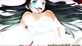 Cute Maid Tittyfucked and Cummed on Face in 3D Hentai Anime