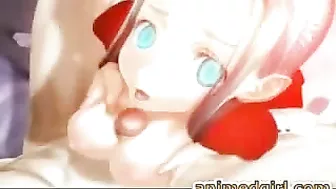 Cute Maid Tittyfucked and Cummed on Face in 3D Hentai Anime