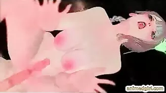 3D Hentai Shemale Wetpussy Fucking with Shemale and 3D
