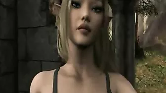 3D CGI Elf Blowjob - Experience the Thrill of 3D Anime Porn!