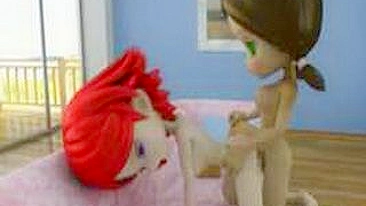 Ghetto Shemale Poking in 3D Hentai