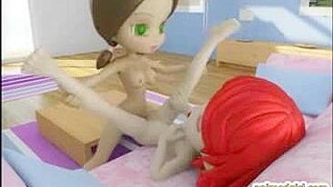 Ghetto Shemale Poking in 3D Hentai