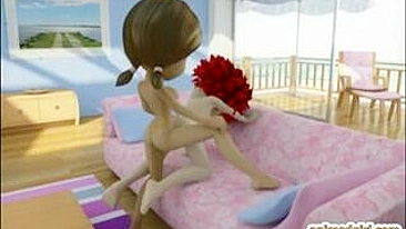 Ghetto Shemale Poking in 3D Hentai