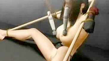 Tied-Up 3D Hentai Girl Tifa Gets Toyed in Anime