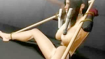 Tied-Up 3D Hentai Girl Tifa Gets Toyed in Anime