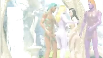 Black Cock Threesome Sucking Hentai