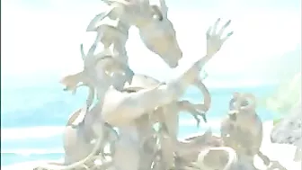 Black Cock Threesome Sucking Hentai