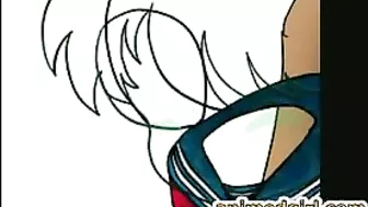 Bald Shemale Fucks Boygirl in 3D Anime Dildo Scene Bald Shemale Fucks Boygirl in 3D Anime Dildo Scene