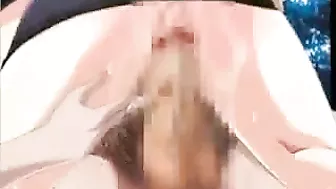 Chained and Fucked by Big Tit Shemale in 3D Hentai