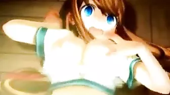 3D Hentai Shemale Fucks Bigcock with Anime Influence