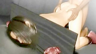 Tied Up 3D Hentai Girl Tifa Getting Fucked - Bondage and Roped