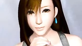 Busty 3D Hottie Gets Blowjob from Cock