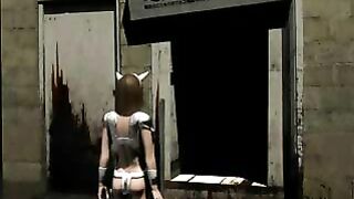 Chained 3D Animated Hentai Girl Fingered Her Pussy With Big Tits