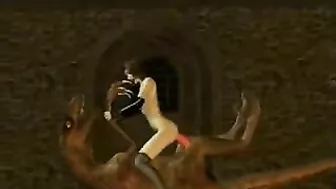 Monstrous 3D Rips of Big Cartoon Monsters Fucking Girls