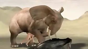 Monstrous 3D Rips of Big Cartoon Monsters Fucking Girls