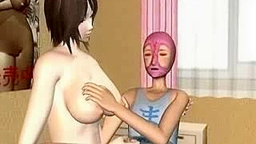 Shemale Fucks Busty Anime Hottie