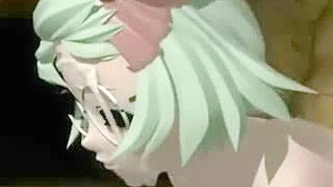 Monster Fucks Anime Girl in 3D and Her Friend Films it!