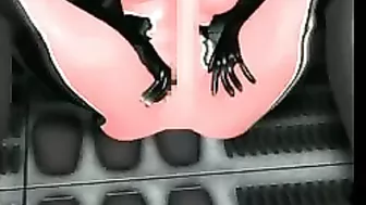 Blonde 3D Animated Porn Comic - Big Tit Shemale Fucks Hot Blonde