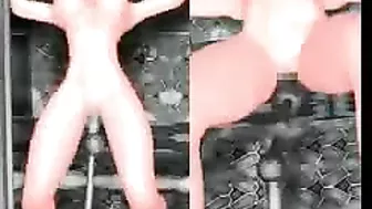 Blonde 3D Animated Porn Comic - Big Tit Shemale Fucks Hot Blonde