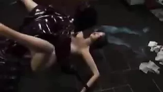 Alien Monster Fucks Brunette Milf