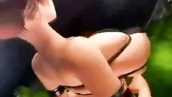 Tied and Tittyfucked - A 3D Hentai Bondage Fantasy