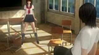 Busty 3D Schoolgirl Gets Fucked in Class, busty, 3d,  schoolgirl,  gets fucked, class