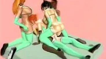 3D Shemale in Uniform Sex