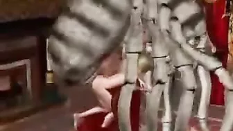 Alien Bug Fucks Blonde MILF - Huge Size!